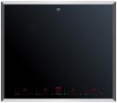 V-ZUG Induktion Kochfeld CookTop V4000 I604, (3111500002), Breite 60cm, BlackDesign, OptiLink, OptiGlass, Slider-Bedienung, Standardrahmen Chrom