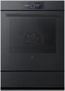 V-ZUG Backofen Combair V2000 76C, (2105100005), Breite 55cm, Höhe 76.2cm, Spiegelglas schwarz, CircleSlider, TopClean, Geräteschublade, A
