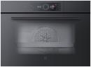 V-ZUG CombiSteamer V6000 45F, (2303300001), Breite 60cm, Höhe 45cm, Spiegelglas schwarz, CircleSlider, Festwasser Anschluss