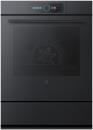 V-ZUG CombairSteamer V6000 76C, (2310500000), Breite 55cm, Höhe 76.2cm, Spiegelglas schwarz, CircleSlider, Geräteschublade beheizbar