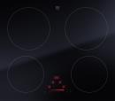 V-ZUG Induktion Kochfeld CookTop V2000 I604, (3114800001) Breite 60cm, BlackDesign, OptiGlass, Einfach-Slider, Kochzonen: 4, DualDesign