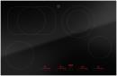 V-ZUG Kochfeld CookTop V6000 A804B, (3115300002) Breite 80cm, BlackDesign, Multi-Slider/Direktwahl,  DualDesign