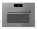 DGC 7845-60 XL HC Pro GR (12081570), MIELE Einbau Combi-Dampfgarer, 60cm, Graphitgrau, Frischwasseranschluss, A+