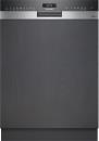 SX55ZS01CH, Siemens Geschirrspüler, iQ500, 60cm, Grossraum, Teilintegriert Edelstahl, varioSchublade, B
