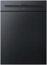 V-ZUG Geschirrspüler AdoraSpülen V6000 DC, (4115600001), Breite 55cm, Spiegelglas Schwarz, Griff: Designgriff Schwarz, Gleitblech, LCD-Display, A