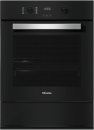 H 2456-55 B SW (12446310), MIELE Einbau Backofen, 55cm, PerfectClean, Obsidianschwarz, A+