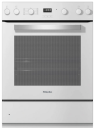 H 2456-55 E BW (12395240), MIELE Einbau Herd, 55cm, PerfectClean, Brillantweiss, A+