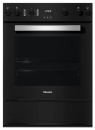 H 2456-55 E SW (12395250), MIELE Einbau Herd, 55cm, PerfectClean, Obsidianschwarz, A+
