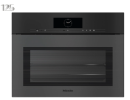 DGC 7840-60 XL HCX Pro 125 Gala Ed (12346520), MIELE Einbau Dampfbackofen, 60x45cm, Obsidianschwarz matt, grifflos, A+