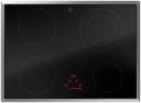 V-ZUG Kochfeld CookTop V4000 A704 (3117000000), Breite: 70 cm, BlackDesign, Chromstahl-Rahmen, Einfach-Slider, Slider-Bedienung, 