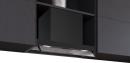 LJ65BCC60C, Siemens iQ300, Integrierte Designhaube, 60 cm, Klarglas, Mattschwarz, B
