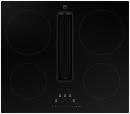 V-ZUG Kochfeld CombiCookTop V2000 I604 (3117600000), Induktion mit int. Dunstabzug, Breite: 60 cm, BlackDesign, DualDesign, OptiLink, Slider-Bedienung, Abluft/Umluft, A