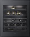 V-ZUG WineCooler V4000 8U (5115800001), Breite: 60 cm, Höhe: 82 cm, Spiegelglas Schwarz, Türanschlag: links, E