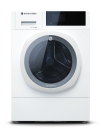Schulthess (ABA0.200BE1H1J1L), EFH-Waschmaschine Supersonic, 1-8 kg, Energieklasse: A, Bandung links, Aquasafe, 230V/T12 Stecker, Farbe Snow (weiss)