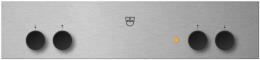 V-ZUG Bedienrechaud ER4, (3301300433), Breite 55 cm, Design ChromeClass, Drehschalter für 4 Kochzonen
