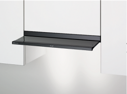 DAGL5545SW (942490704), Electrolux Flachschirmhaube, Ab-/Umluft, Breite 55cm, Schwarz, A
