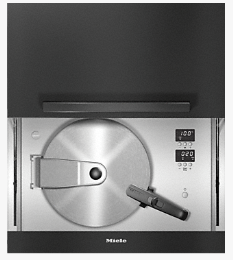 DGD 7635-60 SW 400V (10904280), MIELE Einbau Dampfgarer, 60cm, Obsidianschwarz - Solange Vorrat