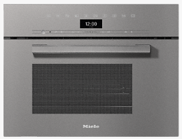 DGM 7440-60 GR (11101920), MIELE Einbau Dampfgarer mit Mikrowelle, 60cm, Graphitgrau