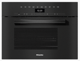 DGM 7440-60 SW (11101910), MIELE Einbau Dampfgarer mit Mikrowelle, 60cm, Obsidianschwarz