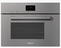 DGM 7640-60 GR (11101930), MIELE Einbau Dampfgarer mit Mikrowelle, 60cm, M Touch S, Miele@home, Graphitgrau