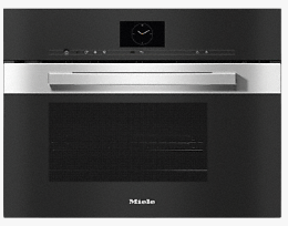 DGM 7640-60 ED (10936890), MIELE Einbau Dampfgarer mit Mikrowelle, 60cm, M Touch S, Miele@home, Edelstahl
