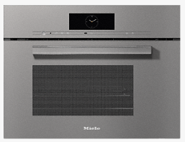 DGM 7840-60 GR (11101960), MIELE Einbau Dampfgarer + Mikrowelle, 60cm, M Touch, Miele@home, Graphitgrau