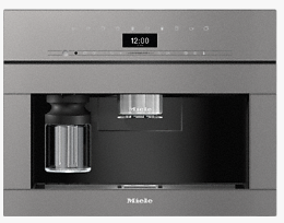 CVA 7440-60 GR CH (11166240), MIELE Einbau Kaffeemaschine, 60cm, Links, Graphitgrau,