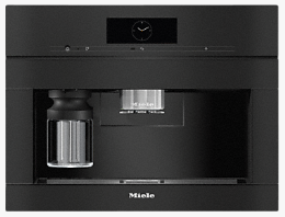 CVA 7845-60 SW CH (11166270), MIELE Einbau Kaffeemaschine, 60cm, Links, M Touch, Miele@home, Obsidianschwarz