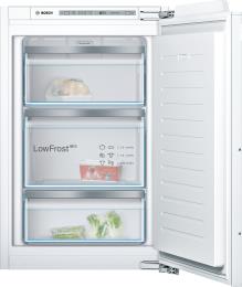 GIV21AFE0, Bosch, Einbau Gefrierschrank, 60cm, vollintegriert, Rechts, weiss, E (bisher A++)