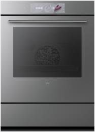 V-ZUG Backofen Combair V2000 76C, (2105100000), Breite 55cm, Höhe 76.2cm, Spiegelglas Platinum, CircleSlider, Geräteschublade, A