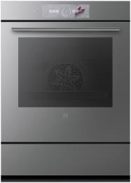 V-ZUG Backofen Combair V4000 76C, (2105300000), Breite 55cm, Höhe 76.2cm, Spiegelglas Platinum, CircleSlider, TopClean, Geräteschublade