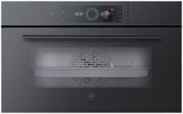 V-ZUG CombiSteamer V4000 38, (2302800001), Breite 60cm, Höhe 38.1cm, Spiegelglas schwarz, CircleSlider, V-ZUG-Home