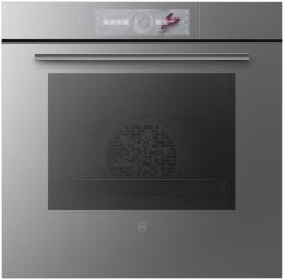 V-ZUG CombairSteamer V6000 60, (2303800004), Breite 60cm, Höhe 60cm, Spiegelglas Platinum, CircleSlider, V-ZUG-Home