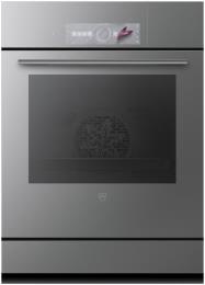 V-ZUG CombairSteamer V2000 7UC, (2305600003), Breite 55cm, Höhe 76.2cm, Spiegelglas Platinum, CircleSlider, Geräteschublade, Untereinbau