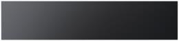 V-ZUG Wärmeschublade WarmingDrawer V4000 14, (3402600000), Breite 60cm, Höhe 14.4cm, Spiegelglas schwarz