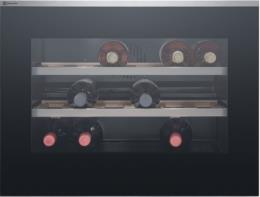 WK4PL10CN (923421119), Electrolux Einbau-Weinkühler, Breite 60cm, 45.5 cm, Dekorfronttüre Chrom, F