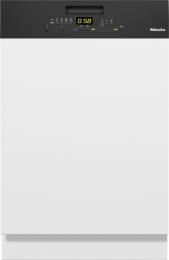 G 3725-55 SCi SW (12837340), MIELE Geschirrspüler, Breite 55cm, teilintegriert, Obisidianschwarz, A