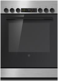 V-ZUG Herd Combair V400 7UHC, (2201900035), Breite 55cm, Höhe 76.2cm, ChromeClass, Griff: Nero, Drehschalter, Geräteschublade, , A