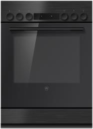 V-ZUG Herd Combair V200 7UHC, (2201700005), Breite 55cm, Höhe 76.2cm, Nero, Griff: Nero, Drehschalter, Geräteschublade, , A