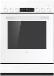 V-ZUG Herd Combair V400 7UHC, (2201900033), Breite 55cm, Höhe 76.2cm, Weiss, Griff: Weiss, Drehschalter, Geräteschublade, , A