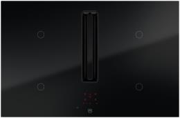 V-ZUG Kochfeld CombiCookTop V2000 I804, Induktion mit int. Dunstabzug, (3109500000), Breite 80cm, BlackDesign, DualDesign, OptiLink, Einfach-Slider, Slider-Bedienung, , A