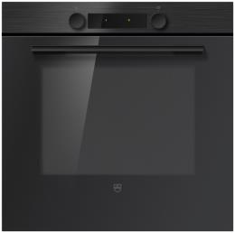 V-ZUG Backofen Combair V200 60, (2103700007), Breite 60cm, Höhe 60cm, Nero, Griff: Nero, Drehschalter, A