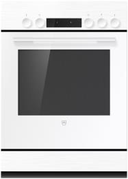 V-ZUG Herd Combair V200 7UHC, (2201700002), Breite 55cm, Höhe 76.2cm, Weiss, Griff: Weiss, Drehschalter, Geräteschublade, Kochzonen: 3, A