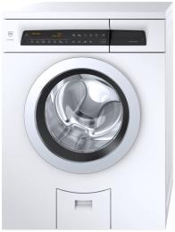 V-ZUG Waschmaschine MFH UnimaticWaschen V4000, (1102010024), Links, Design Türe: ChromeClass, Klartext, 8kg, B