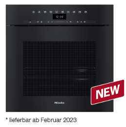DGC 7460-60 XXL HCX Pro SW (12081300),  MIELE Einbau Combi-Dampfgarer, 60cm, Obsidianschwarz, Grifflos, A+