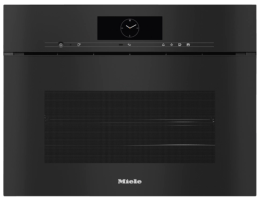 DGC 7840-60 XL HCX Pro SW (12081510), MIELE Einbau Combi-Dampfgarer, 60cm, Obsidianschwarz, Grifflos, A+