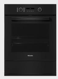 H 2861-55 BP SW (12146110), MIELE Einbau Backofen, 55cm, Obsidianschwarz, A+