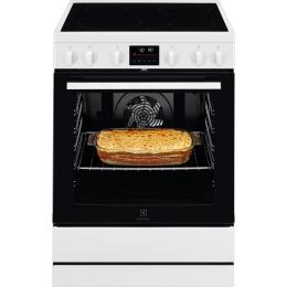 FEH6LV702 (940002995), Electrolux Standherd, Weiss, Pyrolyt, Weiss, A