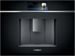 CT718L1B0, Siemens Einbau-Kaffeevollautomat, iQ700, 60cm, schwarz, B - lieferbar ca. Februar 2024
