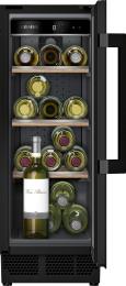 KU20WVHF0, Siemens iQ500, Weinkühlschrank mit Glastür, 82 x 30 cm, Rechts,  F